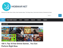 Tablet Screenshot of mobwap.net
